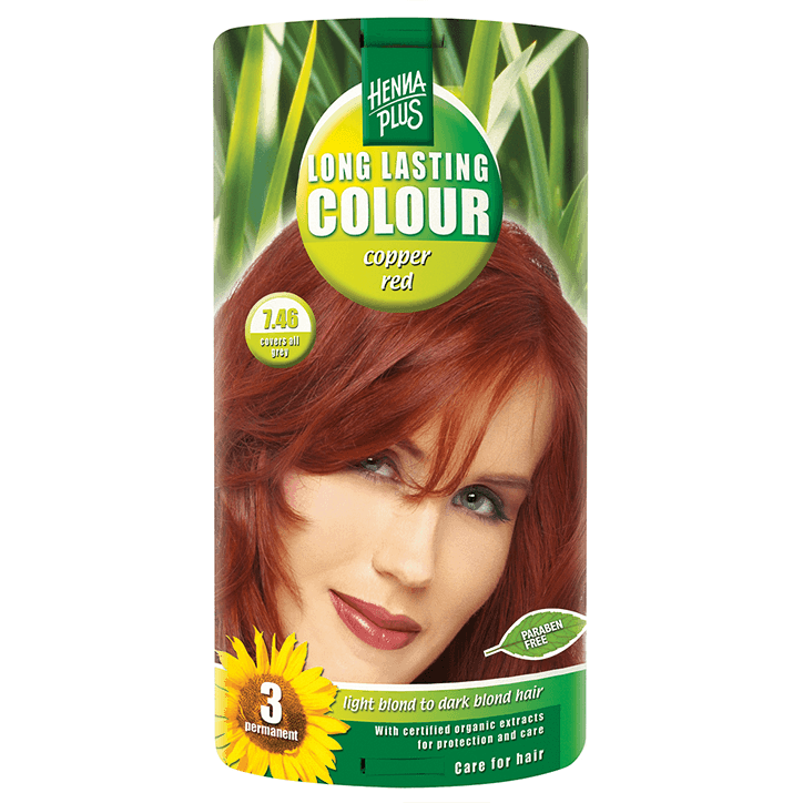 Henna Plus Long Lasting Colour Coloration Cuivre rouge