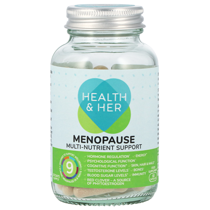 Health & Her Menopauze Multi-Nutriënt Support - 60 capsules image 2
