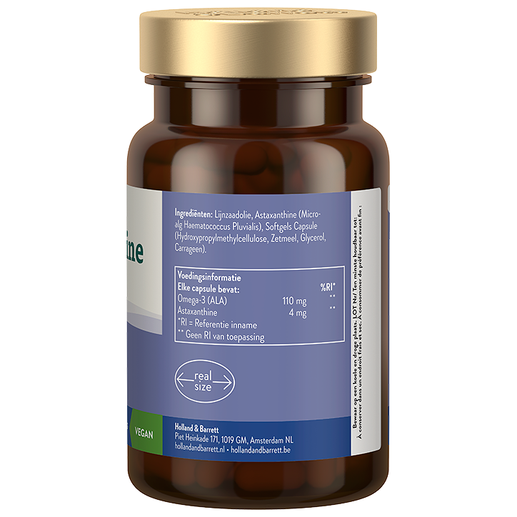 Holland & Barrett Vegan Astaxanthine - 60 capsules