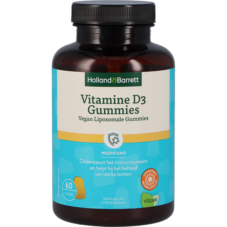 Holland & Barrett Vegan Liposomale D3 Gummies (60 gummies) image 1