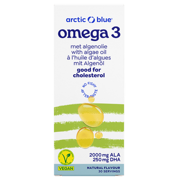 Arctic Blue 2e product 50% korting Vegan Omega 3 Algenolie DHA en ALA - 150ml