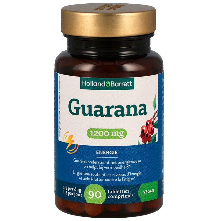 Holland & Barrett Guarana 1200mg - 90 tabletten-1