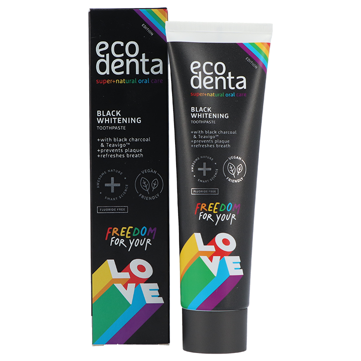 Ecodenta Tandpasta Pride Black Whitening (100ml) image 1