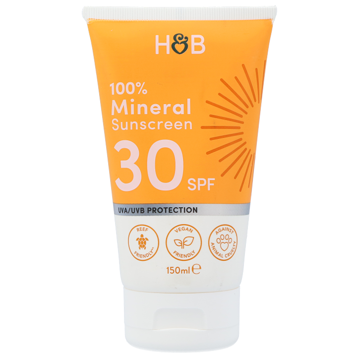 Holland & Barrett 100% Mineral Sunscreen SPF30 (150 ml)