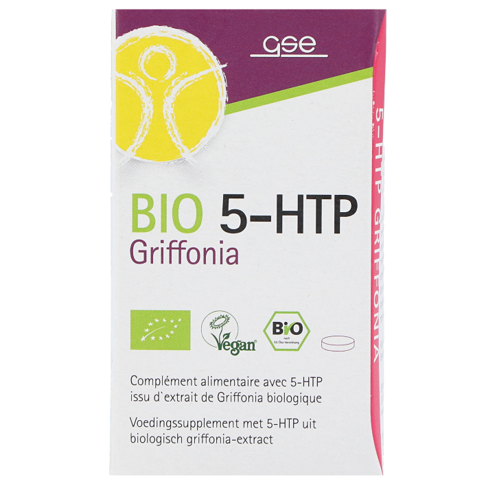 GSE 5-HTP Griffonia Bio - 60 comprimés