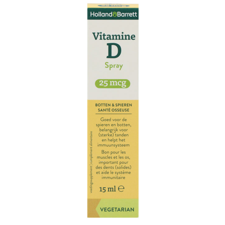 Holland & Barrett Vitamine D Spray 25 mcg - 15 ml-1