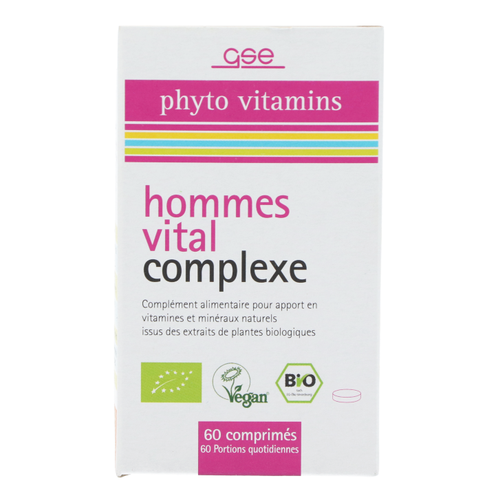 GSE Hommes Vital Complexe (60 comprimés)-1