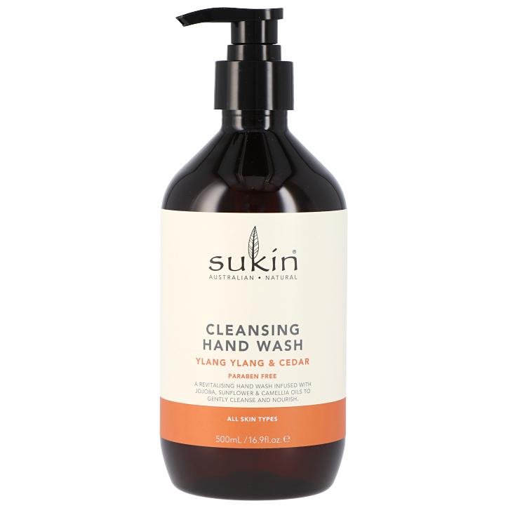 Sukin Cleansing Hand Wash Ylang Ylang & Cedar - 500ml image 1