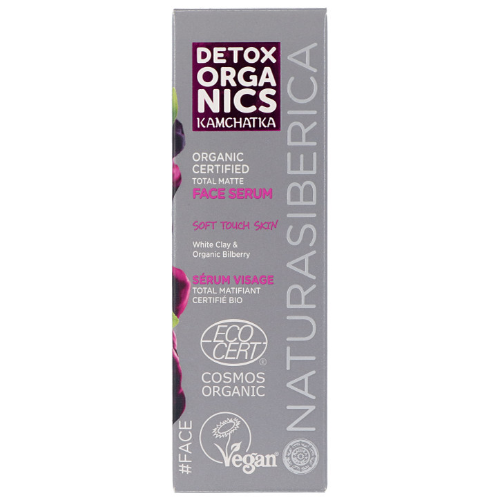 Natura Siberica Detox Organics Kamchatka Total Matte Face Serum - 30ml image 1