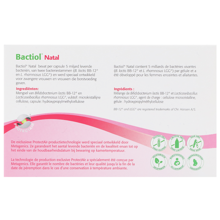 Metagenics Bactiol® Natal - 90 capsules image 3