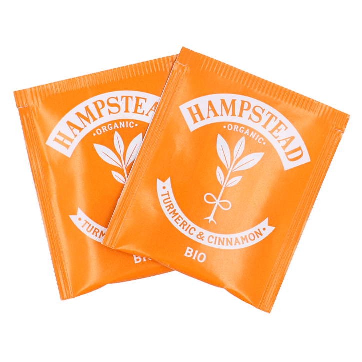 Hampstead Tea Tumeric & Cinnamon - 20 theezakjes image 2