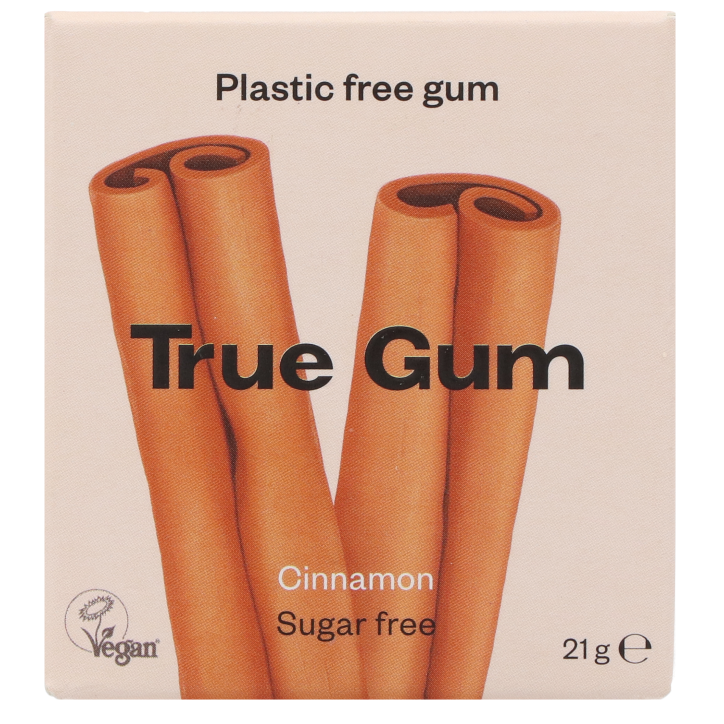 True Gum Cinnamon Kauwgom - 21g-1