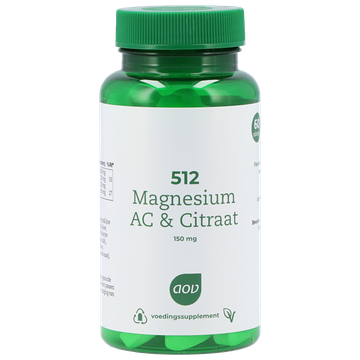 AOV 2e product 50% korting 512 Magnesium AC Citraat - 60 Tabletten - 60 stuks