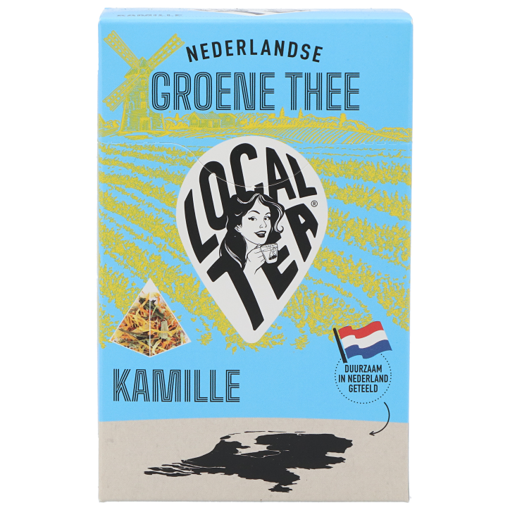 LocalTea Groene Thee Kamille - 10 theezakjes