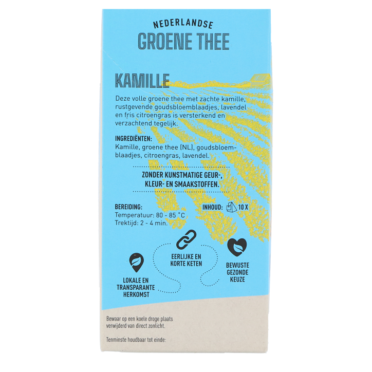 LocalTea Groene Thee Kamille - 10 theezakjes image 3