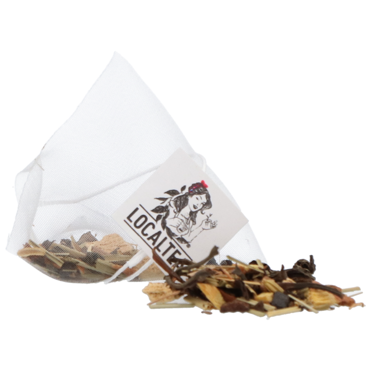 LocalTea Zwarte Thee Chai (10 piramidezakjes) image 2