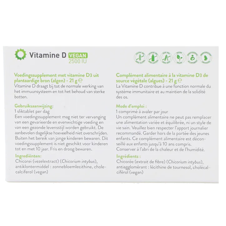 Metagenics Vitamine D Vegan (84 tabletten) image 3
