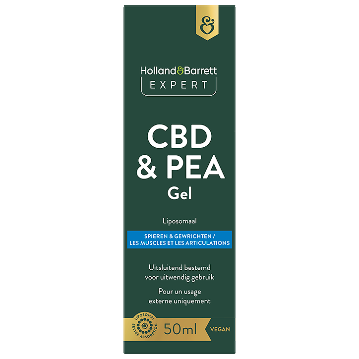 Holland & Barrett Expert CBD & PEA Liposomale Gel - 50ml-1