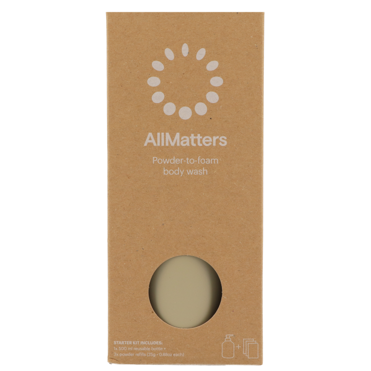 AllMatters Bodywash Kit - Fles + 3 x 500ml-1
