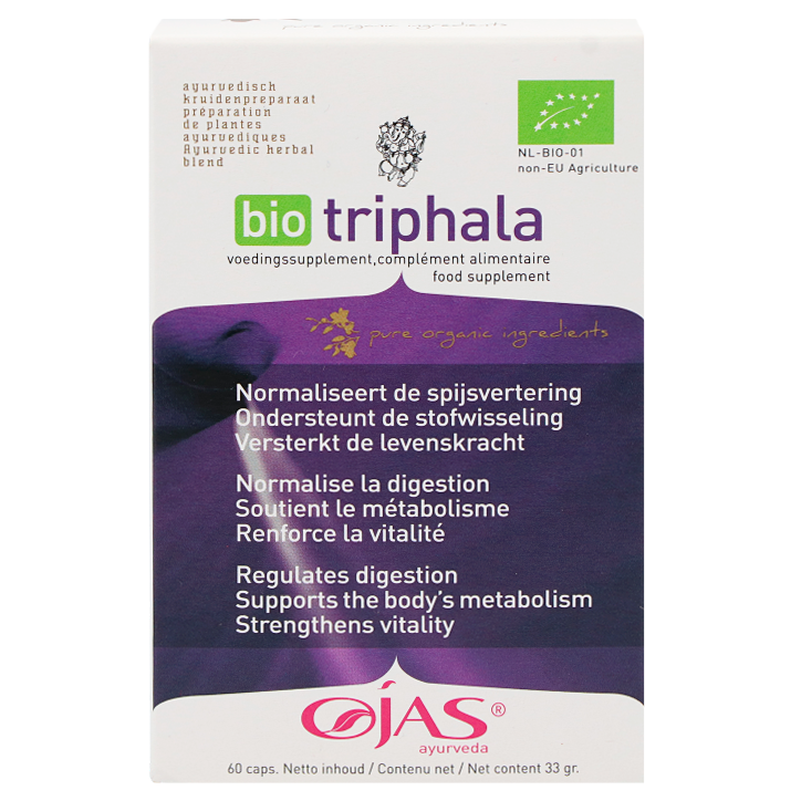 OJAS Ayurveda Bio Triphala - 60 capsules-1