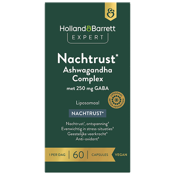 Holland & Barrett Expert Nachtrust* Ashwagandha Complex Liposomaal - 60 capsules - 60 stuks