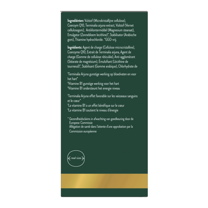 Holland & Barrett Expert Q10 50mg + Terminalia Arjuna Liposomaal - 60 tabletten image 3