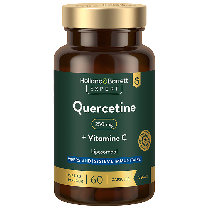 Holland & Barrett Expert Quercetine + Vitamine C 250 mg Liposomaal - 60 capsules