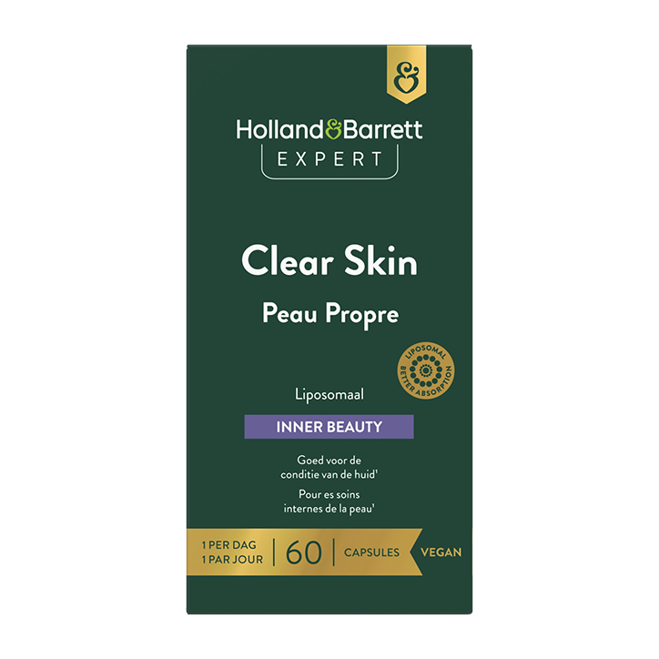 Holland & Barrett Expert Clear Skin Liposomaal - 60 capsules-1