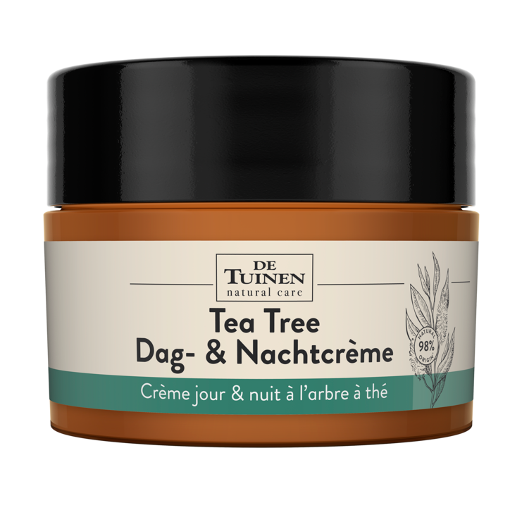 De Tuinen Tea Tree Dag- & Nachtcrème - 50ml-1