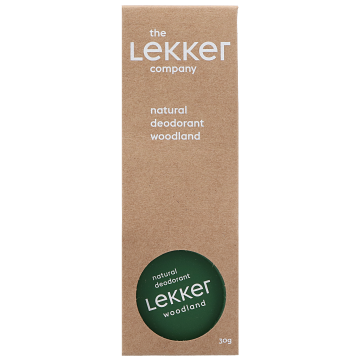 The Lekker Company Natural Deodorant Woodland - 30g