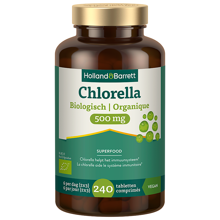 Holland & Barrett Chlorella 500mg - 240 tabletten-1
