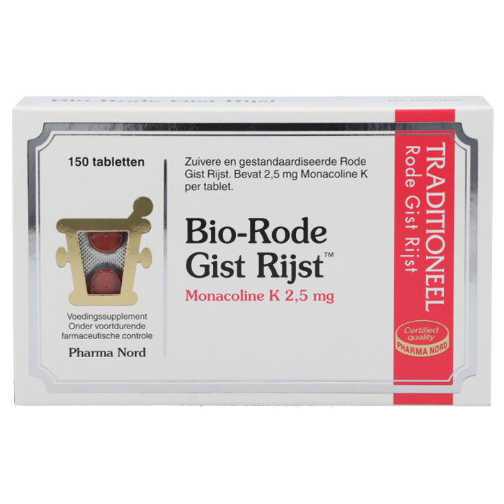Pharma Nord Bio-Rode Gist Rijst - 150 Tabletten