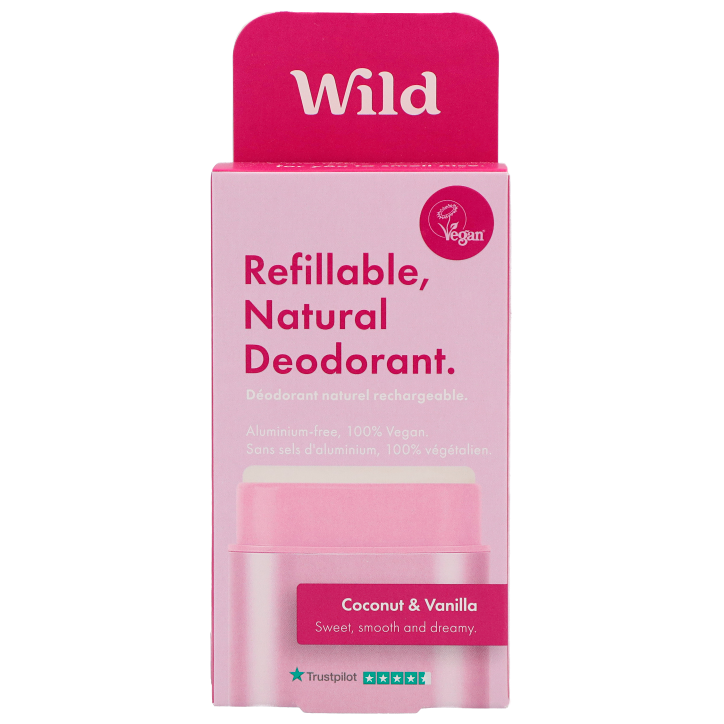 Wild Déodorant Naturel Coco et Vanille - 1x Kit de Base-1
