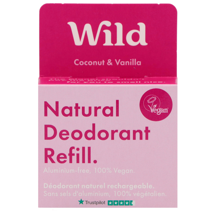 Wild Déodorant Naturel Recharge Coco et Vanille - 40g-1