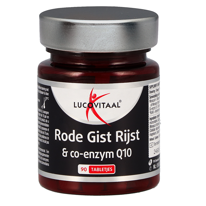 Lucovitaal Rode Gist Rijst & Co-enzym Q10 - 90 tabletten image 2