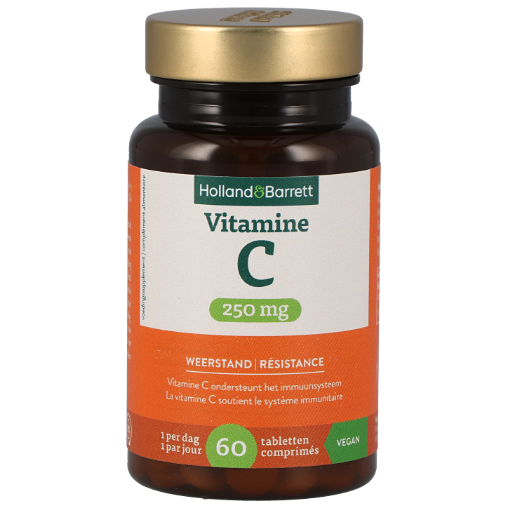Holland & Barrett Vitamine C 250mg - 60 tabletten image 1