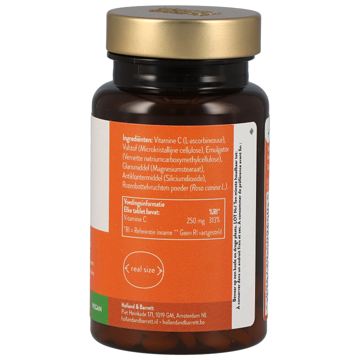 Holland & Barrett Vitamine C 250mg - 60 tabletten image 2