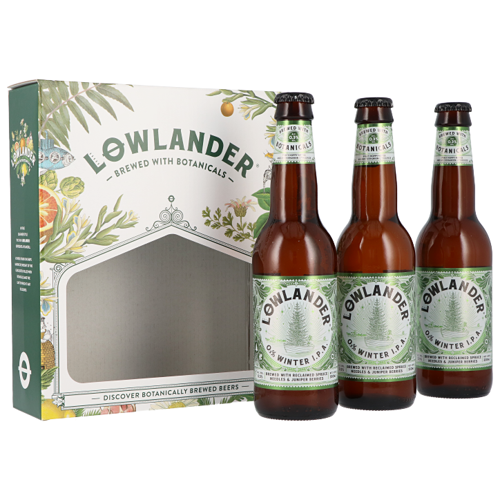 Lowlander Giftbox 0.3% Winter I.P.A – 3 x 330ml image 2