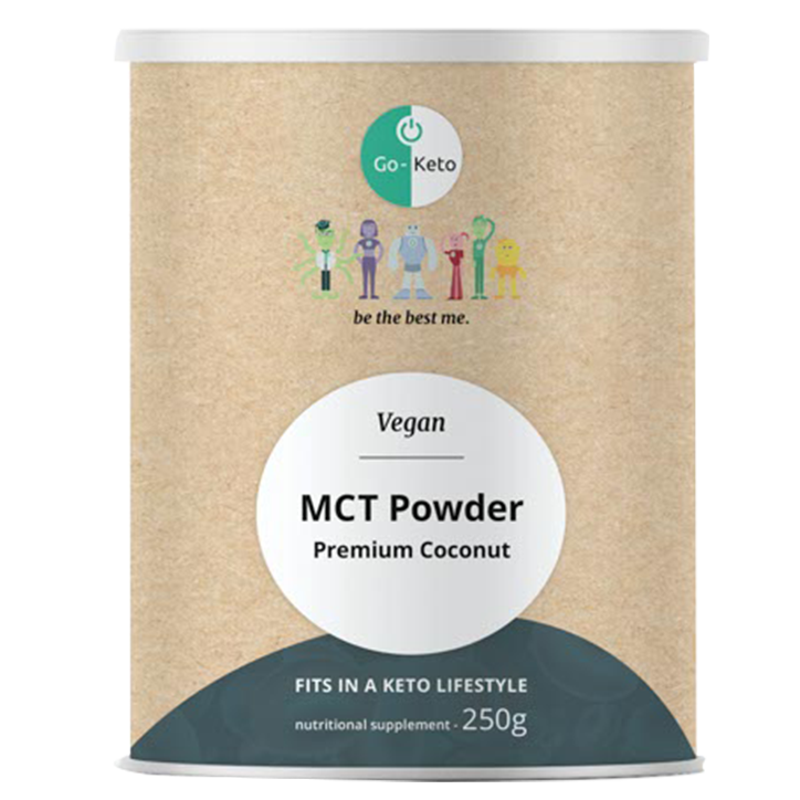 Go-Keto Vegan MCT-Poeder Premium Coconut - 250g-1