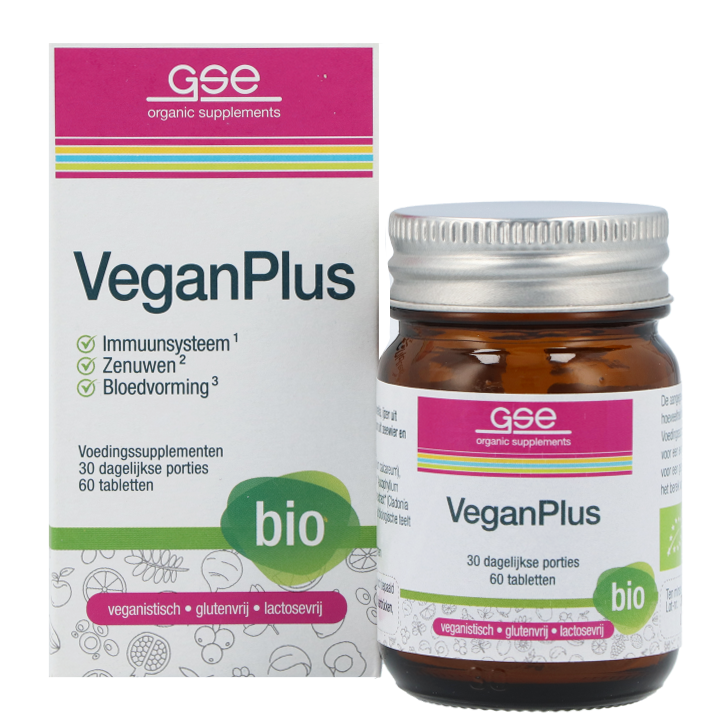 GSE VeganPlus - 60 tabletten