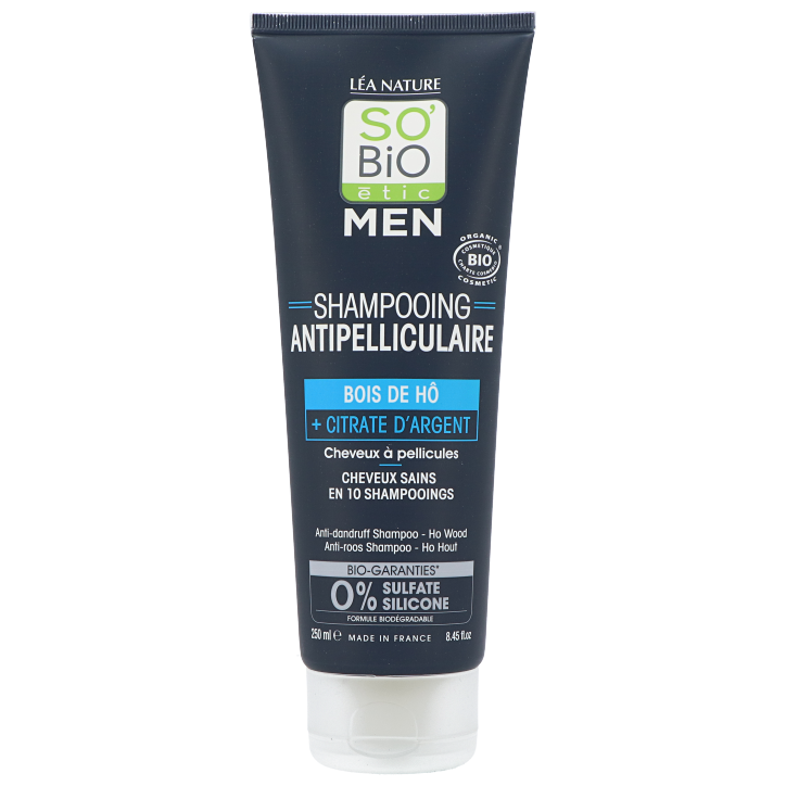 So'Bio étic Men Anti-Dandruff Shampoo Ho Wood - 250ml-1
