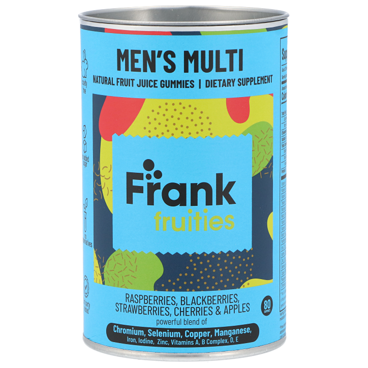 FRANK Fruities Men's Multi - 80 gummies-1