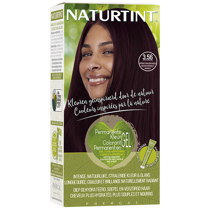 Naturtint Permanente Haarverf 3.56 Intens Rood - 170ml image 1