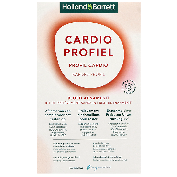 Holland & Barrett Test Sanguin Cardiovasculair - 1 kit image 1