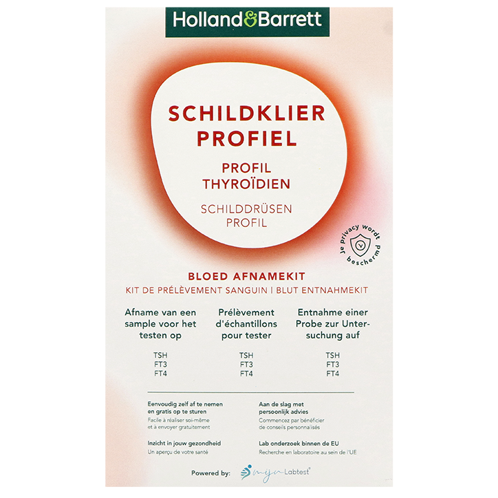 Holland & Barrett Test Sanguin Thyroïdien - 1 kit image 1