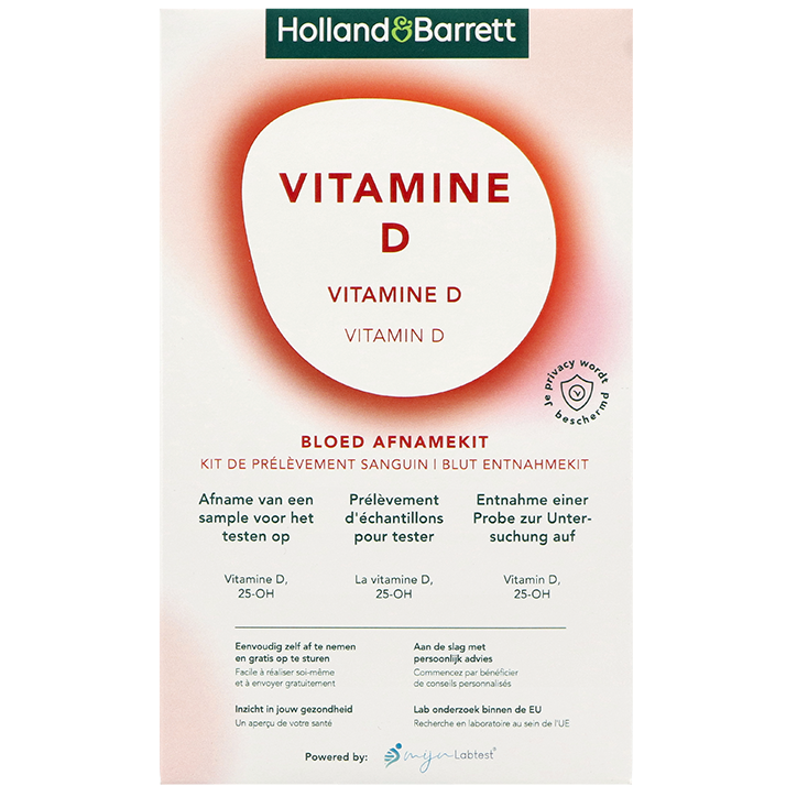 Holland & Barrett Vitamine D Bloedtest - 1 afnamekit image 1