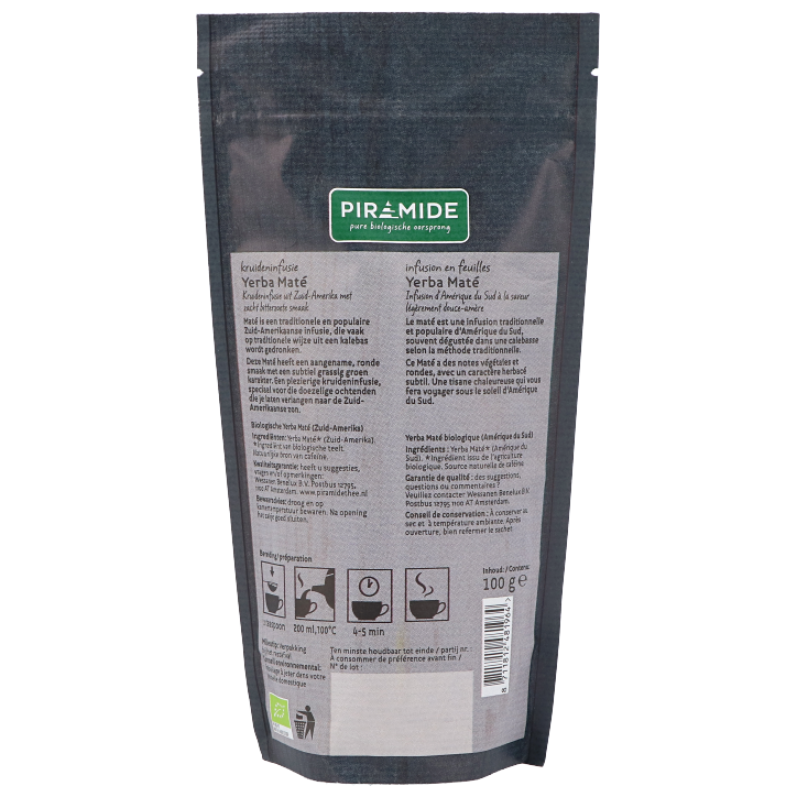Piramide Kruideninfusie Yerba Maté - 100 g image 3