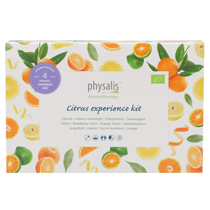 Physalis Aromatherapy Citrus Experience Kit - 4 x 10ml-1