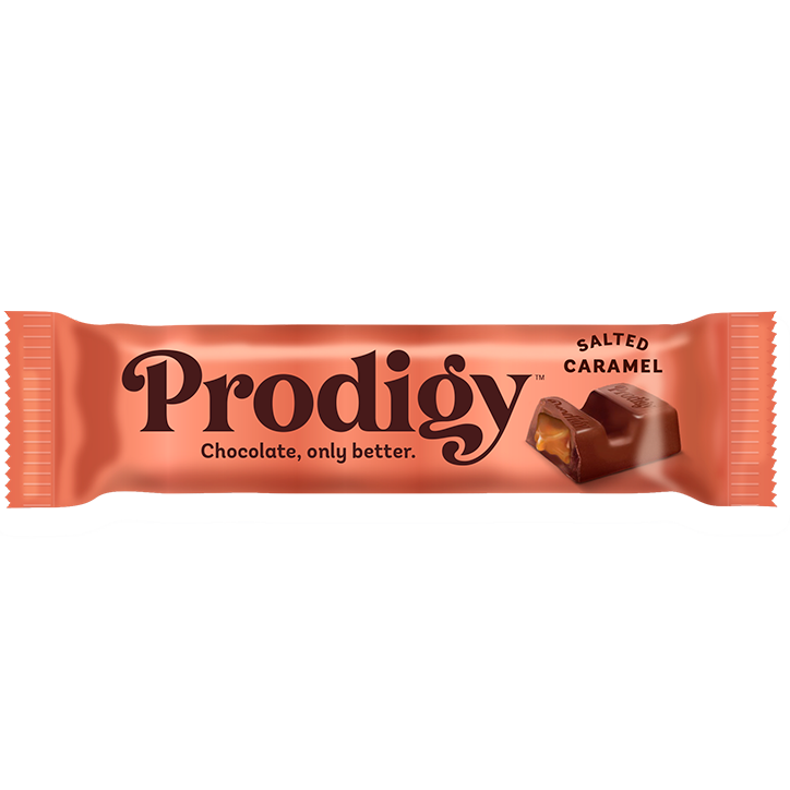 Prodigy Barre de Chocolat Caramel Salé - 35g-1