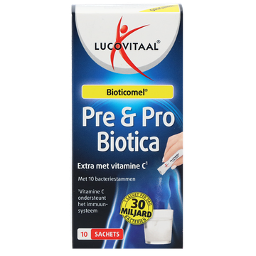 Lucovitaal 1+1 Pre & Probiotica 10 Bacteriestammen - 10 sachets - 10 stuks